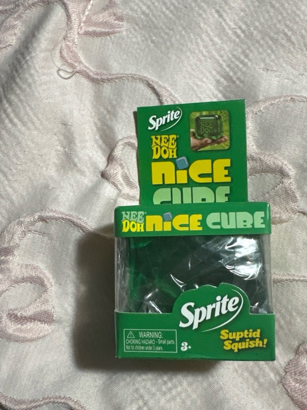 NEE DOH Nice Cube - Green Squishy Toy